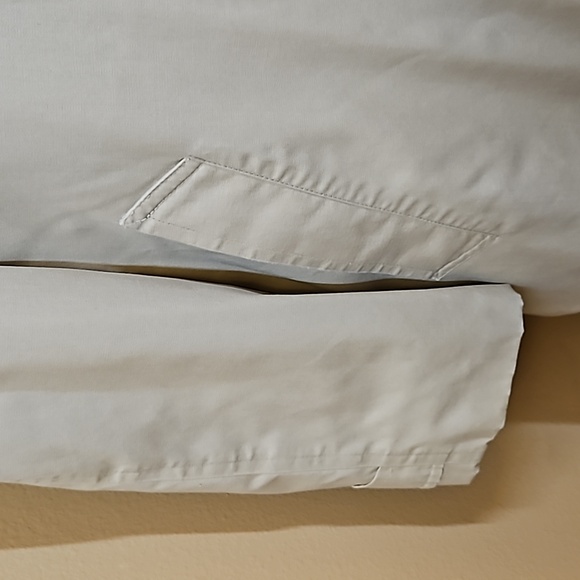 Vintage London Fog Trench Coat 42 short men's tan beige jacket - Picture 4 of 12